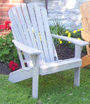 A&L Furniture Co. Amish-Made Pressure-Treated Pine Fanback Adirondack Chair AL667PT