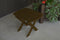 A&L Furniture Co. Amish-Made Pine Folding Oval End Table AL671