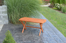 A&L Furniture Co. Amish-Made Cedar Folding Coffee Table AL672C