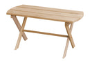 A&L Furniture Co. Amish-Made Cedar Folding Coffee Table AL672C