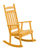 A&L Furniture Co. Amish-Made Pine Classic Porch Rocker AL680