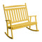 A&L Furniture Co. Amish-Made Pine Double Classic Porch Rocker AL681