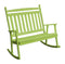 A&L Furniture Co. Amish-Made Pine Double Classic Porch Rocker AL681