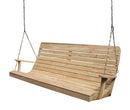 A&L Furniture Co. Amish-Made Pressure-Treated Pine Highback Porch Swings AL742PT