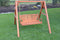 A&L Furniture Heavy Duty 4x4 Cedar A-Frame Swing Stand, Hangers Included AL794C