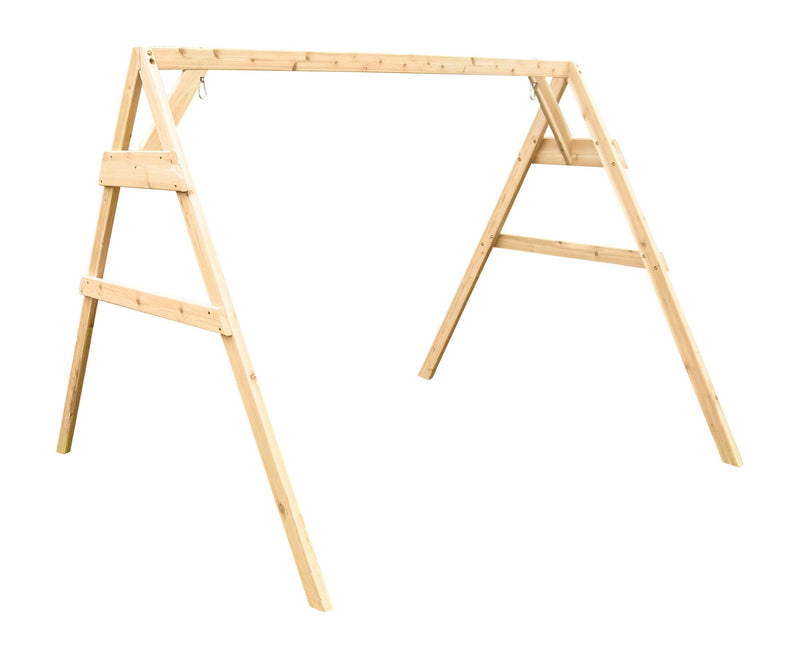 A&L Furniture Co. Amish-Made Cedar A-Frame Swing Stand, Hangers Included AL804C