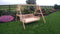 A&L Furniture Co. Amish-Made Cedar A-Frame Swing Stand, Hangers Included AL804C