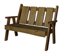 A&L Furniture Co. Blue Mountain Collection Timberland Garden Benches AL8124L