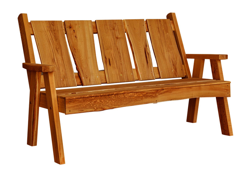 A&L Furniture Co. Blue Mountain Collection Timberland Garden Benches AL8124L