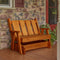 A&L Furniture Co. Blue Mountain Collection Timberland Glider Benches AL8164L