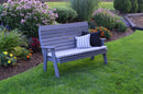 A&L Furniture Co. Amish-Made Poly Winston Garden Benches AL852