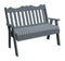 A&L Furniture Co. Amish-Made Poly Royal English Garden Benches AL855