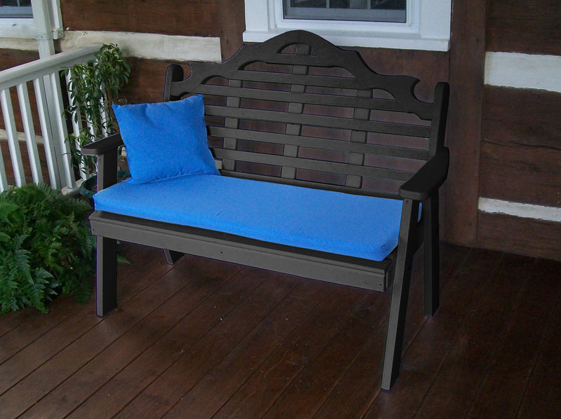 A&L Furniture Co. Amish-Made Poly Marlboro Garden Benches AL857