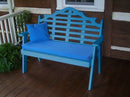 A&L Furniture Co. Amish-Made Poly Marlboro Garden Benches AL857