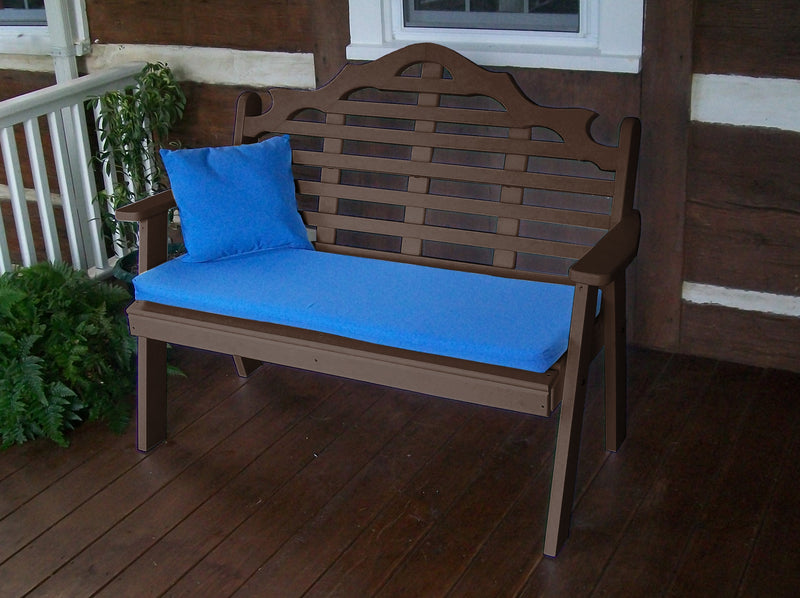 A&L Furniture Co. Amish-Made Poly Marlboro Garden Benches AL857