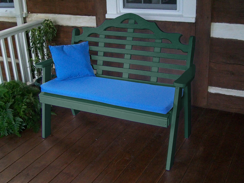 A&L Furniture Co. Amish-Made Poly Marlboro Garden Benches AL857