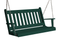 A&L Furniture Co. Amish-Made Poly Traditional English Porch Swings AL860