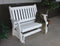 A&L Furniture Co. Amish-Made Poly Traditional English Glider Benches AL870