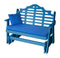 A&L Furniture Co. Amish-Made Poly Marlboro Glider Benches AL877