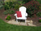 A&L Furniture Co. Amish-Made Poly Fanback Adirondack Chairs AL880