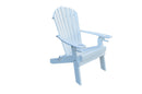 A&L Furniture Folding/Reclining Poly Adirondack Chairs with Integrated Cupholders AL881E