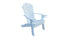 A&L Furniture Folding/Reclining Poly Adirondack Chairs with Integrated Cupholders AL881E