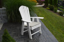 A&L Furniture Co. Amish-Made Poly Upright Adirondack Chairs AL882