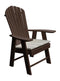 A&L Furniture Co. Amish-Made Poly Upright Adirondack Chairs AL882