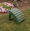 A&L Furniture Co. Amish-Made Folding Poly Ottoman for Adirondack Chairs AL885