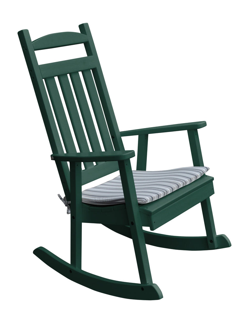 A&L Furniture Co. Amish-Made Poly Porch Rockers AL890