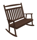 A&L Furniture Co. Amish-Made Poly Double Classic Porch Rocker AL891