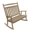 A&L Furniture Co. Amish-Made Poly Double Classic Porch Rocker AL891