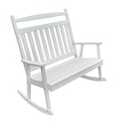 A&L Furniture Co. Amish-Made Poly Double Classic Porch Rocker AL891