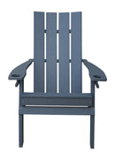 A&L Furniture Co. Amish-Made Folding Poly Hampton Adirondack Chairs with Integrated Cupholders AL904