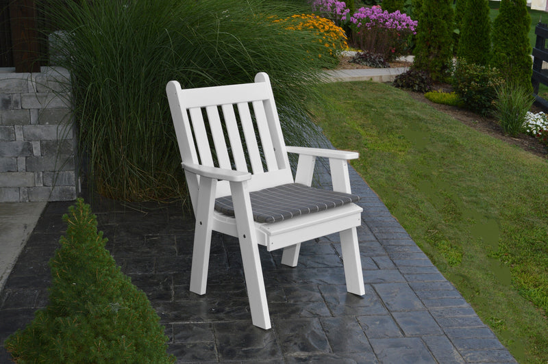 A&L Furniture Co. Amish-Made Poly Traditional English Chair AL911