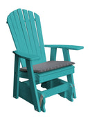 A&L Furniture Co. Amish-Made Poly Adirondack Glider Chair AL923