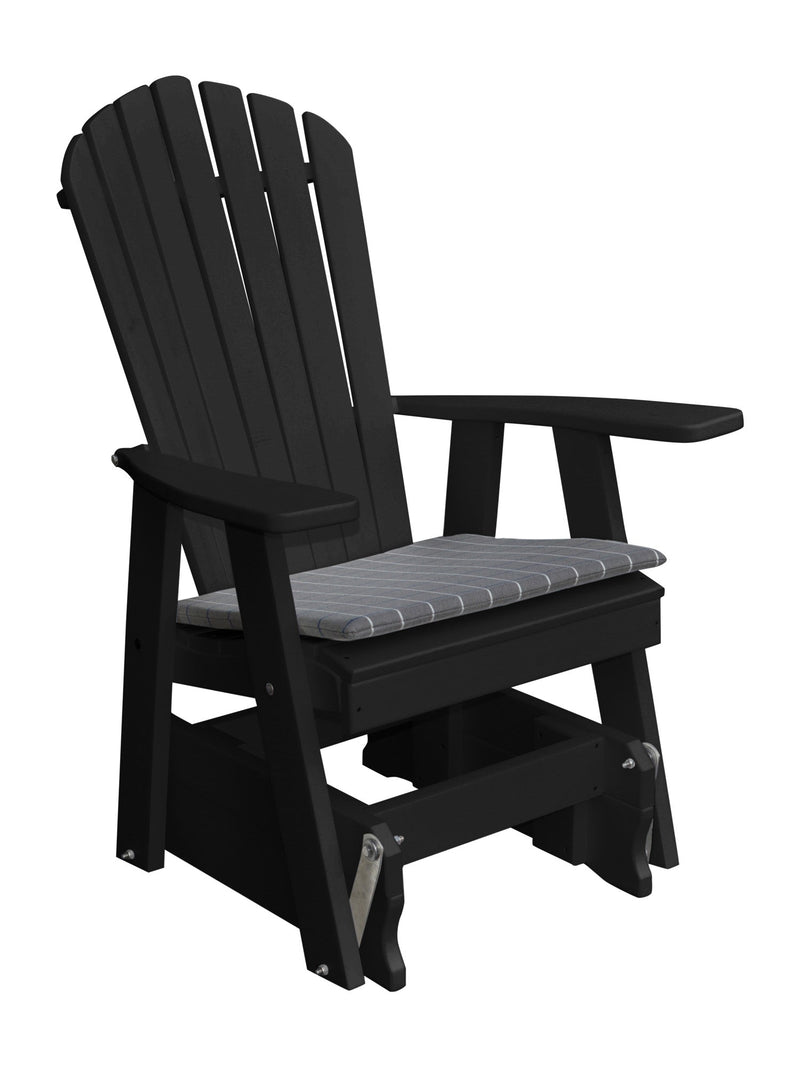 A&L Furniture Co. Amish-Made Poly Adirondack Glider Chair AL923