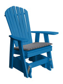 A&L Furniture Co. Amish-Made Poly Adirondack Glider Chair AL923