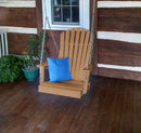 A&L Furniture Co. Amish-Made Poly Adirondack Chair Swing AL933