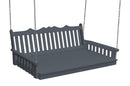 A&L Furniture Co. Amish-Made Poly Royal English Swing Beds AL945