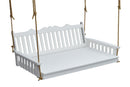 A&L Furniture Co. Amish-Made Poly Royal English Swing Beds AL945