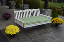 A&L Furniture Co. Amish-Made Poly Royal English Swing Beds AL945