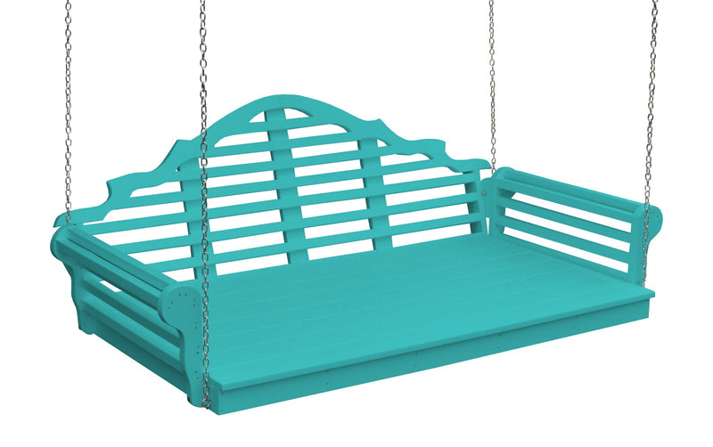 A&L Furniture Co. Amish-Made Poly Marlboro Swing Beds AL950