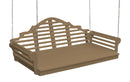 A&L Furniture Co. Amish-Made Poly Marlboro Swing Beds AL950