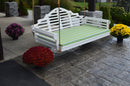 A&L Furniture Co. Amish-Made Poly Marlboro Swing Beds AL950