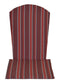 A&L Furniture Co. Weather-Resistant Full Chair Cushions for Adirondack Chairs AL1017