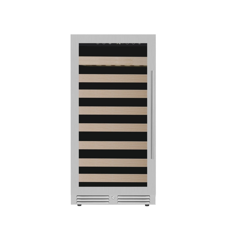 KingsBottle 47-Inch Height Single Zone Wine Cooler with Low-E Glass Door KBU265WX-FG RHH