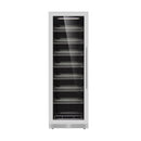 KingsBottle Large Beverage Refrigerator With Low-E Glass Door KBU425BX-SS LHH