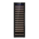 KingsBottle Upright Single Zone Large Wine Cooler with Low-E Glass Door KBU425WX-SS RHH