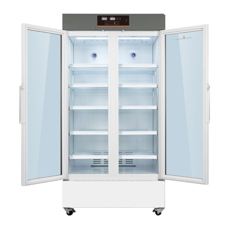 KingsBottle 2℃～8℃ 756L Upright 2-Door Medical Fridge & Lab Refrigerator KBU5L756